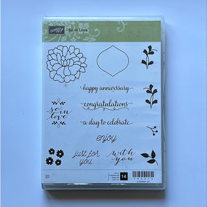 SO In Love | Retired Clear Mount Stamp Set | Stampin' Up!