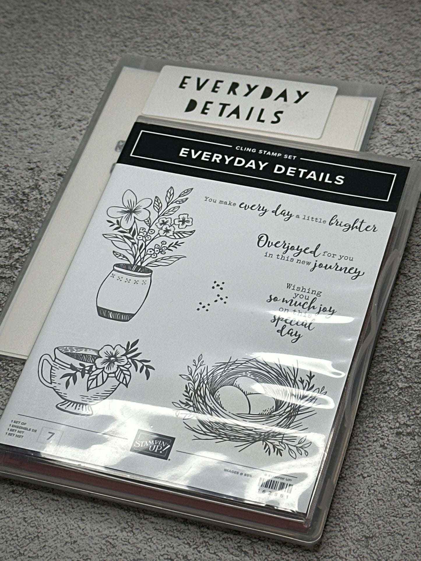 Everyday Details Bundle | Retired Cling Mount Stamp Set and Dies | Stampin' Up!