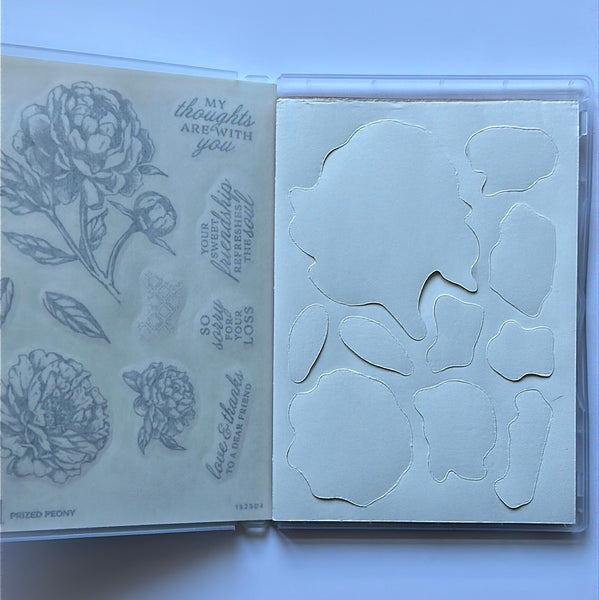 Prized Peony | Retired Cling Mount Stamp Set | Stampin' Up!