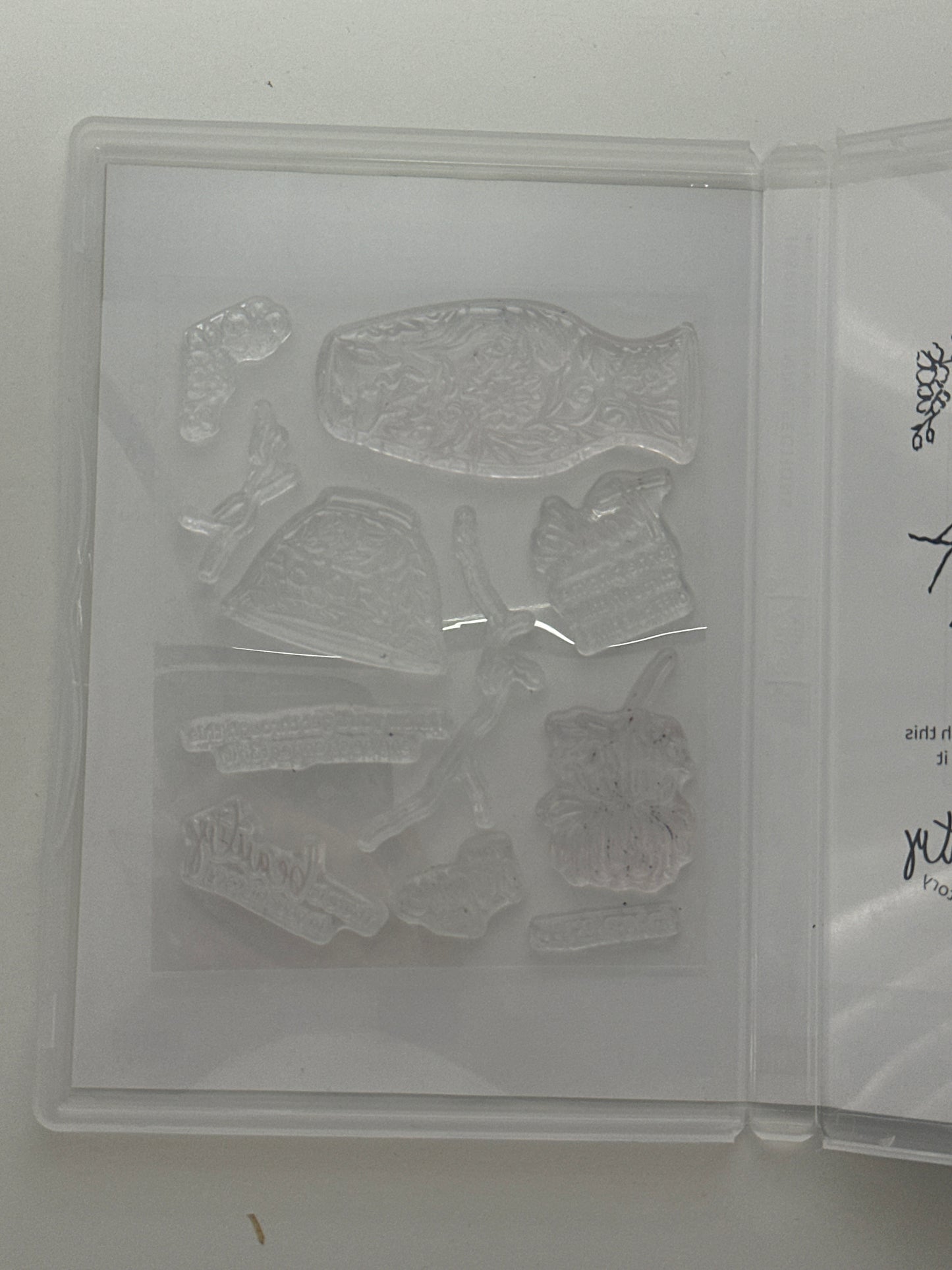 Inspiring Imperfections Bundle | Retired Photopolymer Mount Stamp Set and Dies | Stampin' Up!