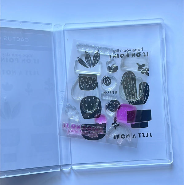 Cactus Cuties | Retired Photopolymer Stamp Set | Stampin' Up!