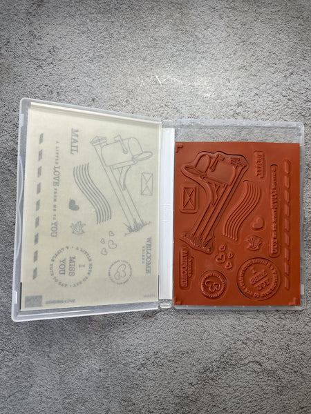 Sending Love Bundle | Retired Cling Mount Stamp Set and Dies | Stampin' Up!