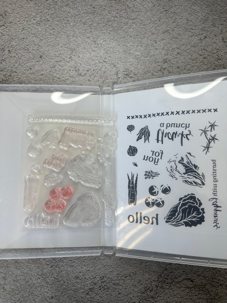 Market Goodness Bundle | Retired Photopolymer Mount Stamp Set and Dies | Stampin' Up!