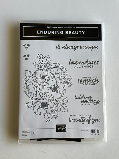 Enduring Beauty Bundle | Retired Photopolymer Stamp Set and Dies | Stampin' Up!