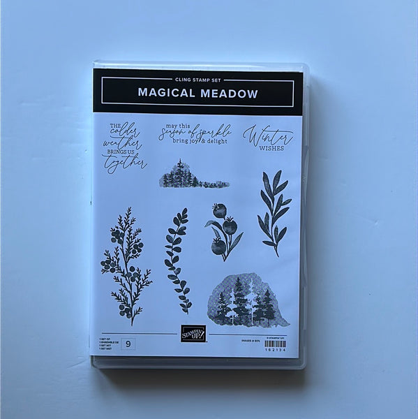 Magical Meadow | Retired Cling Mount Stamp Set | Stampin' Up!
