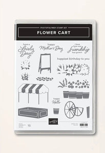 Flower Cart | Retired Photopolymer Stamp Set | Stampin' Up!