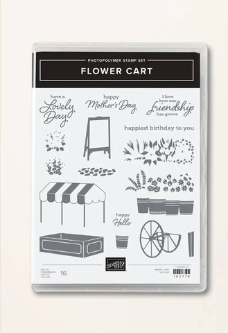Flower Cart | Retired Photopolymer Stamp Set | Stampin' Up!