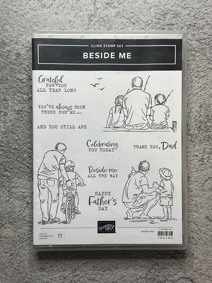 Beside Me | Retired Cling Mount Stamp Set | Stampin' Up!