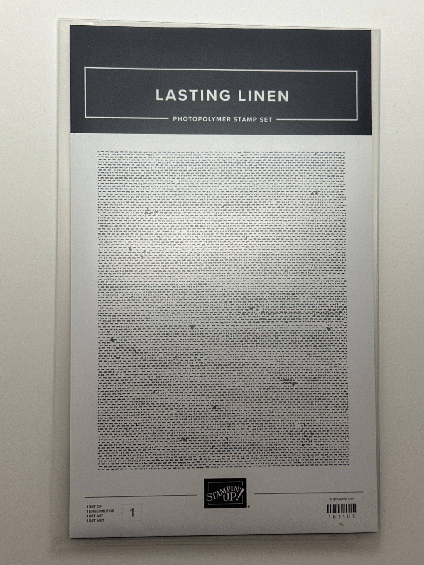 Lasting Linen | Retired Photopolymer Stamp Set | Stampin' Up!