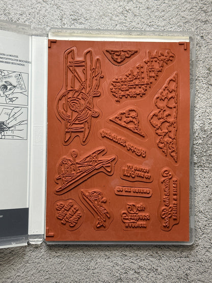 Adventurous Sky Bundle | Retired Cling Mount Stamp Set and Dies | Stampin' Up!