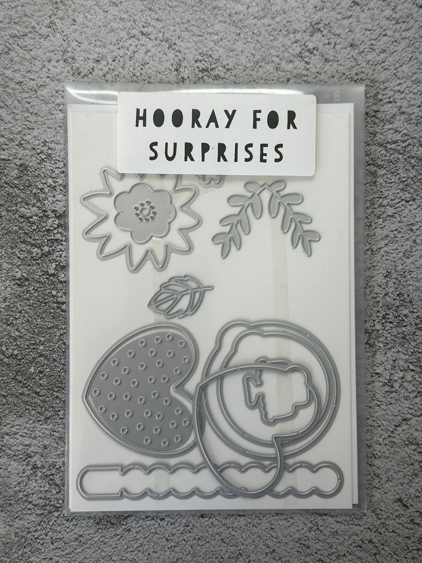 Hooray for Surprises Bundle | Retired Photopolymer Mount Stamp Set and Dies | Stampin' Up!