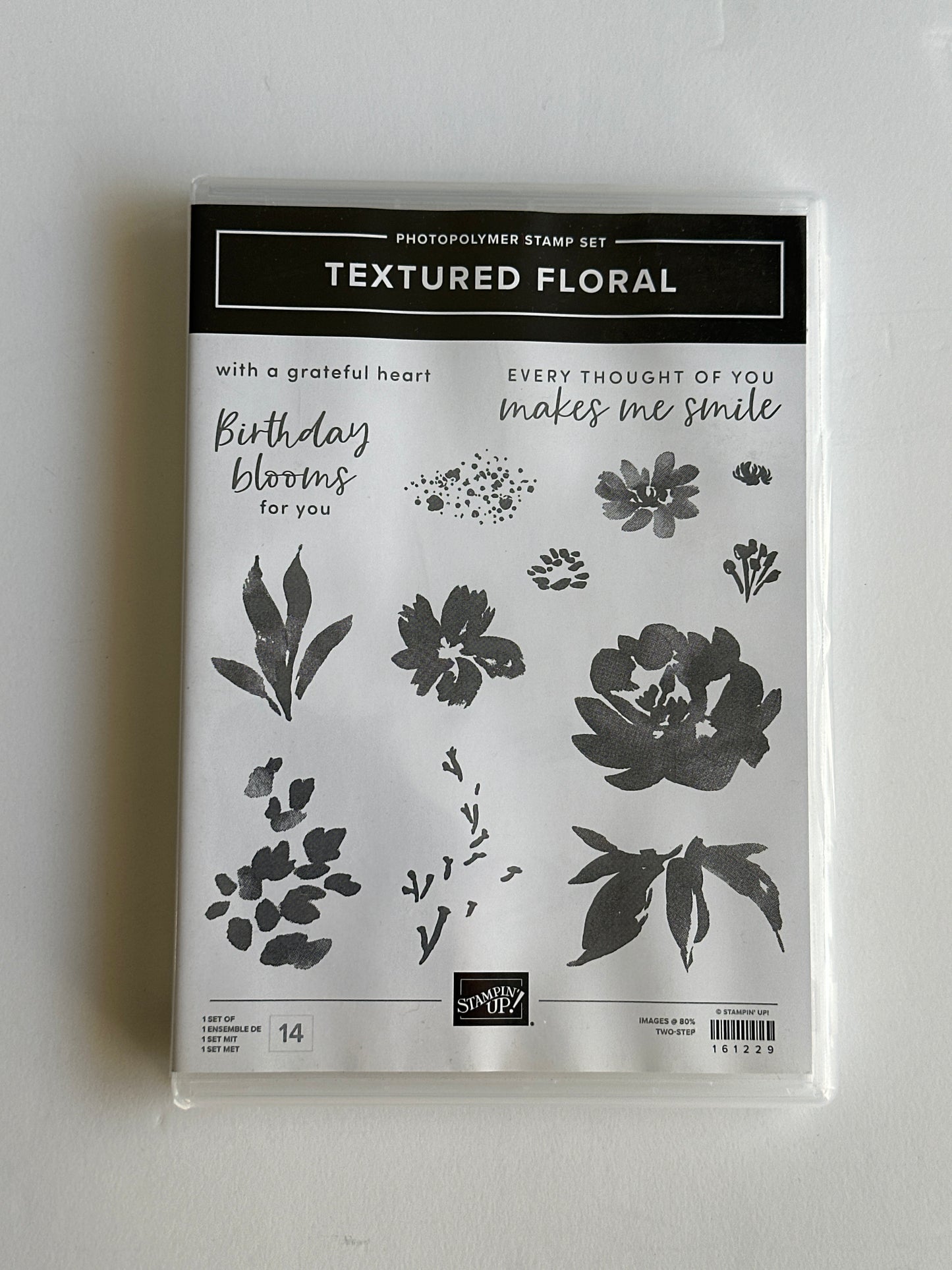 Textured Floral Bundle | Retired Photopolymer Mount Stamp Set and Dies | Stampin' Up!