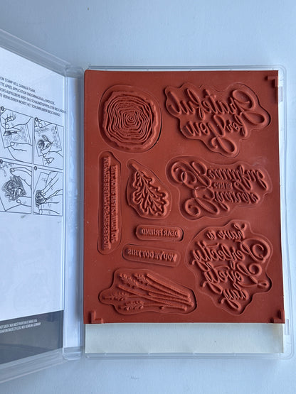 Autumn Expressions | Retired Cling Mount Stamp Set | Stampin' Up!