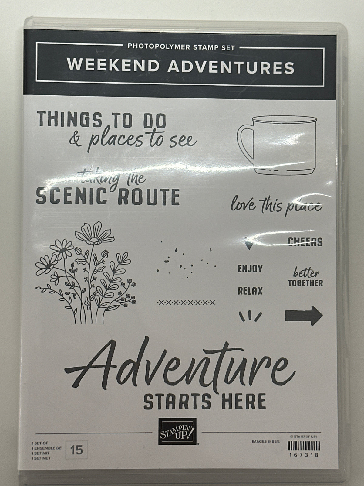 Weekend Adventures | Retired Photopolymer Stamp Set | Stampin' Up!