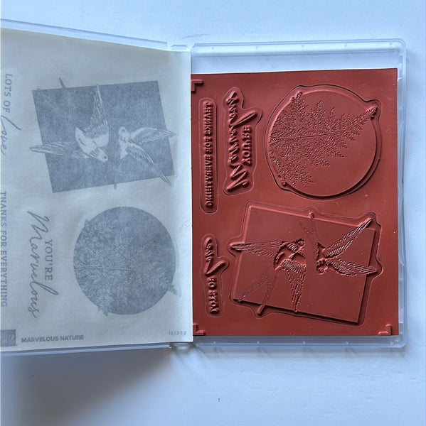 Marvelous Nature | Retired Cling Mount Stamp Set | Stampin' Up!