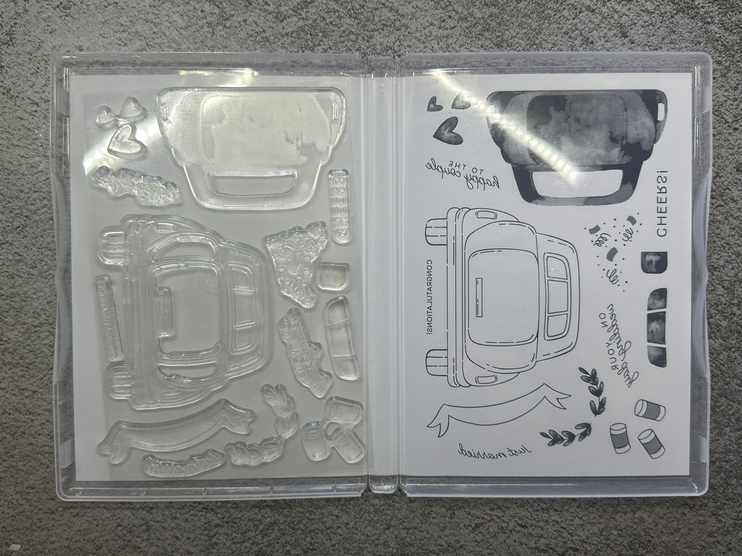 Classic Wedding Bundle | Retired Photopolymer Mount Stamp Set and Dies | Stampin' Up!
