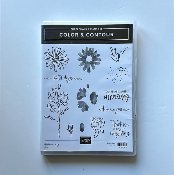 Color & Contour | Retired Photopolymer Stamp Set | Stampin' Up!