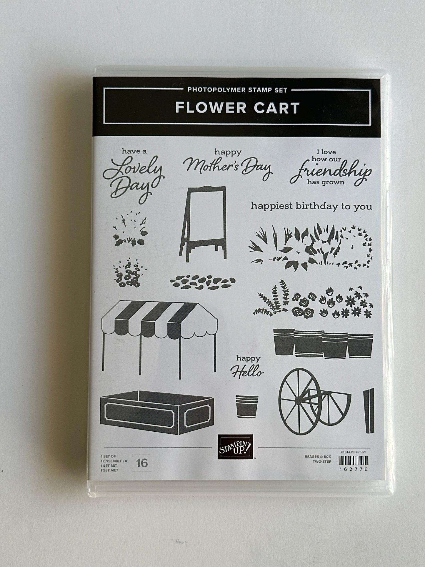 Flower Cart | Retired Photopolymer Stamp Set | Stampin' Up!