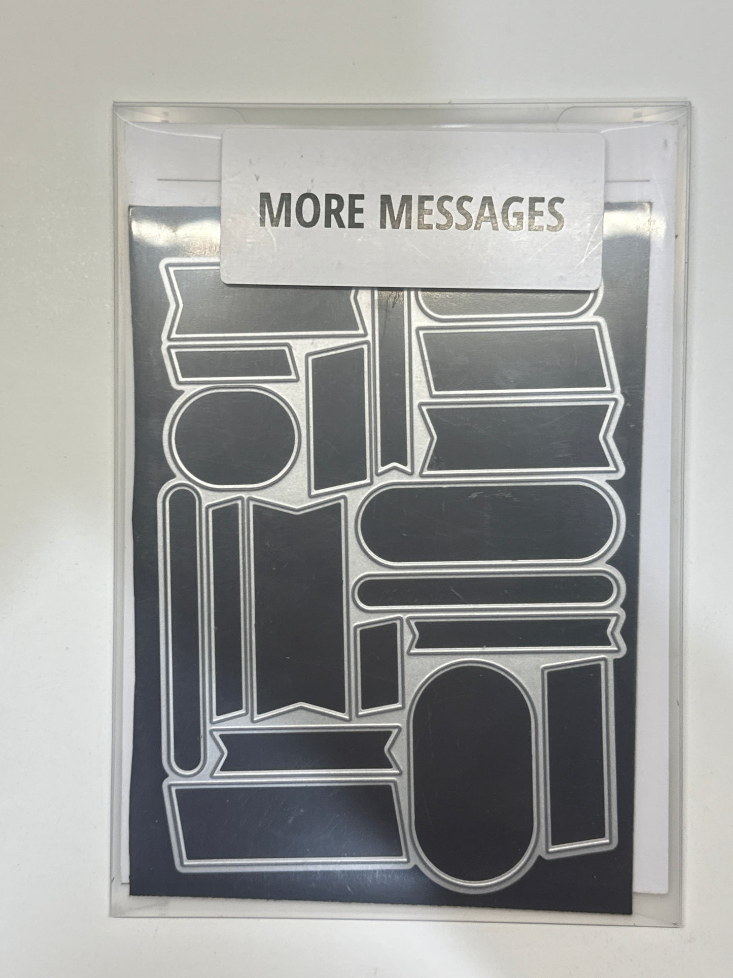 More Messages Bundle | Retired Cling Mount Stamp Set and Dies | Stampin' Up!