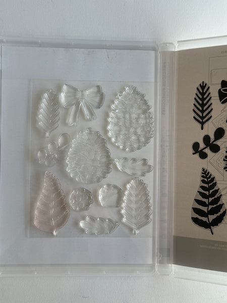 Precious Pinecones | Retired Photopolymer Stamp Set | Stampin' Up!