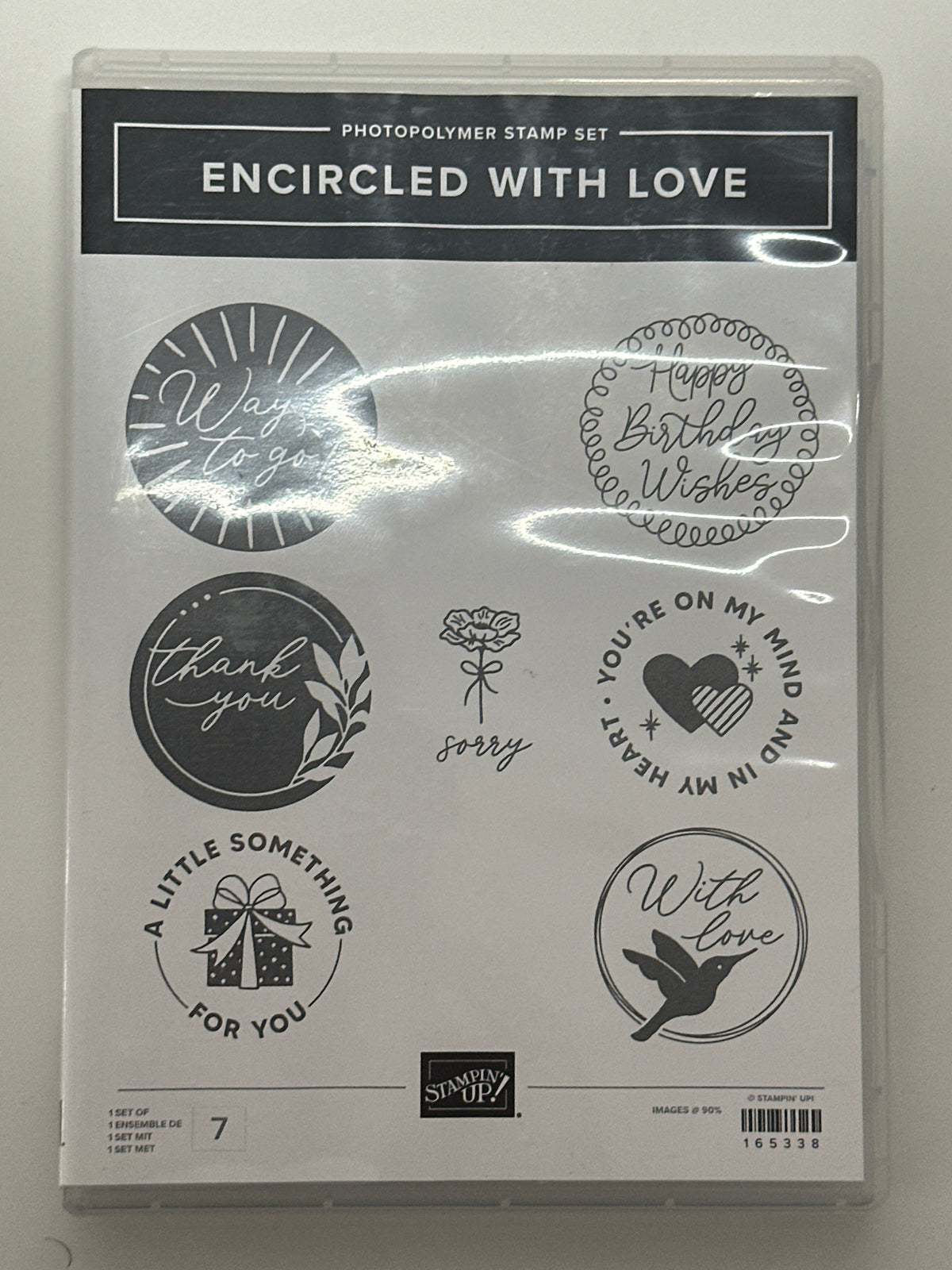 Encircled with Love | Retired Photopolymer Stamp Set | Stampin' Up!