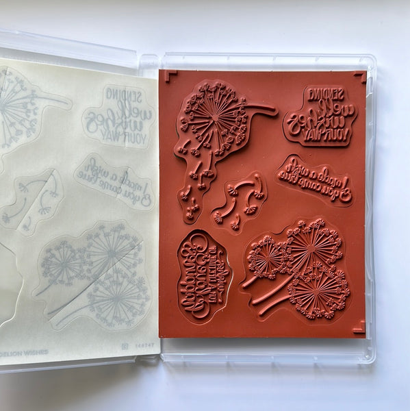 Dandelion Wishes | Retired Clear Mount Stamp Set | Stampin' Up!