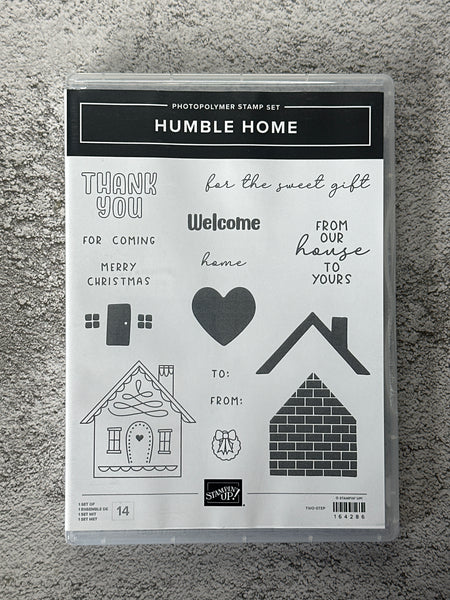 Humble Home | Retired Photopolymer Stamp Set | Stampin' Up!