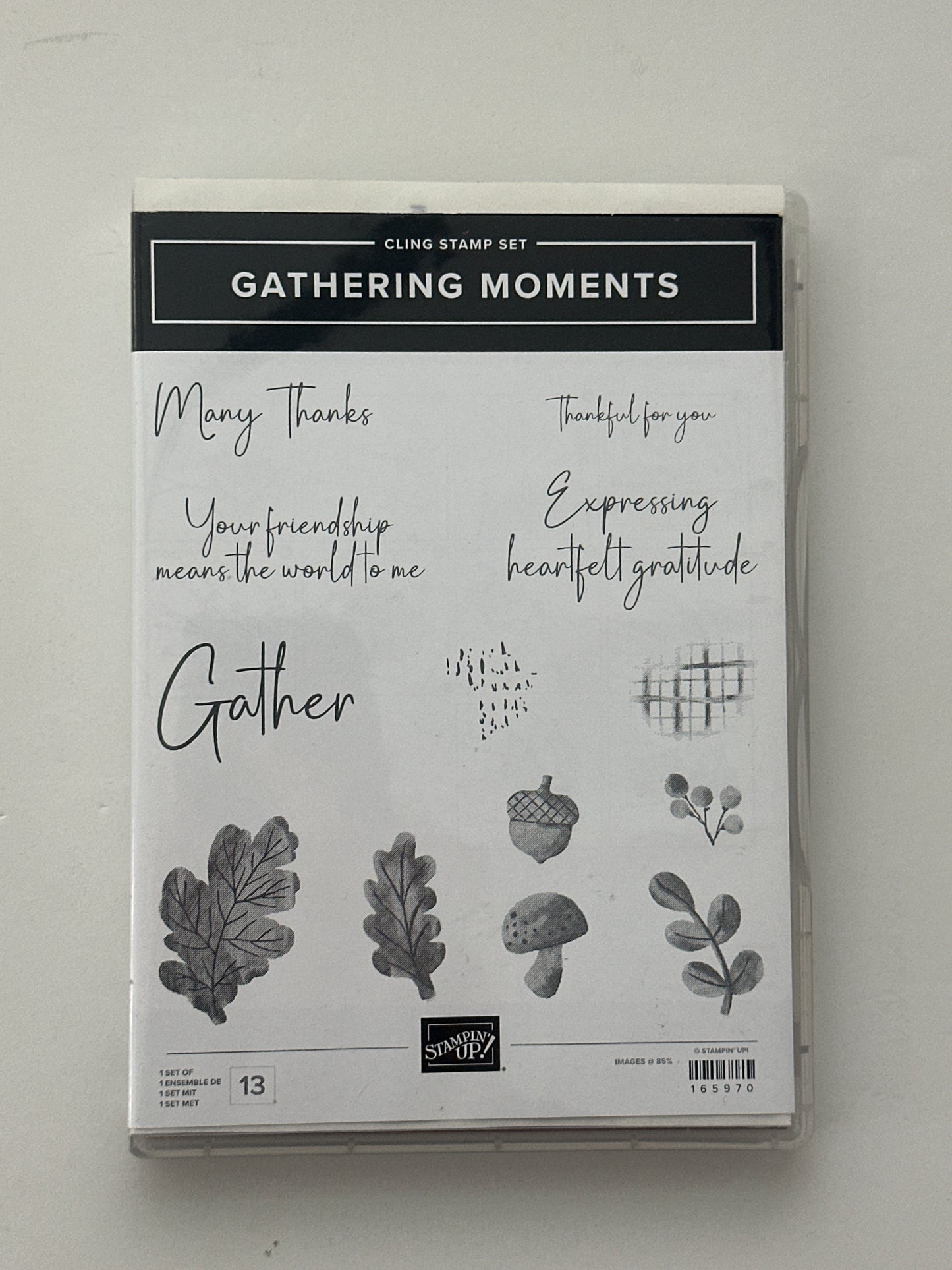 Gathering Moments Bundle | Retired Photopolymer Mount Stamp Set and Dies | Stampin' Up!
