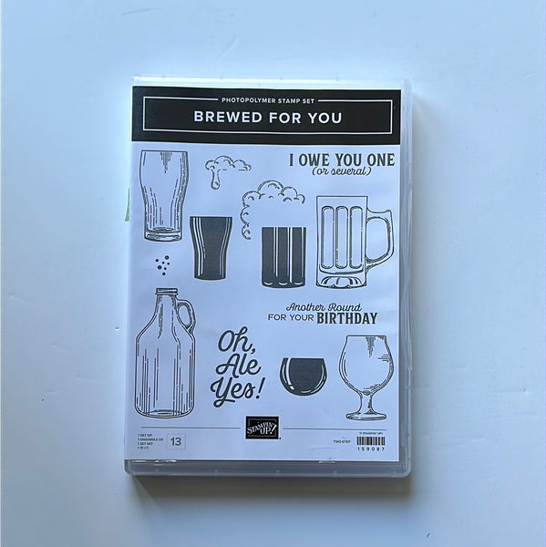 Brewed for You | Retired Photopolymer Stamp Set | Stampin' Up!