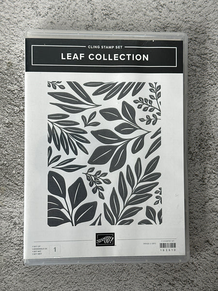 Leaf Collection | Retired Cling Mount Stamp Set | Stampin' Up!