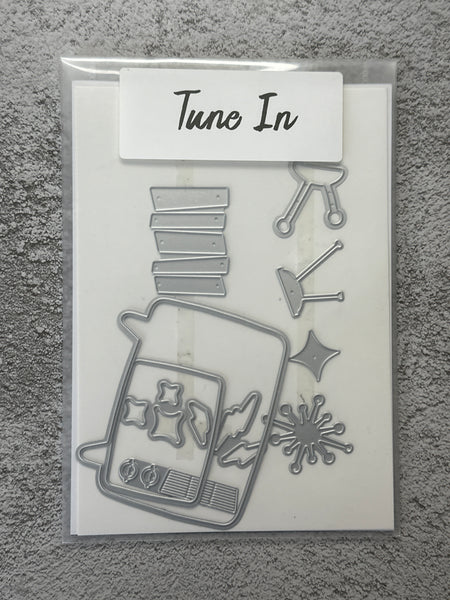 Tune In Bundle | Retired Photopolymer Mount Stamp Set and Dies | Stampin' Up!