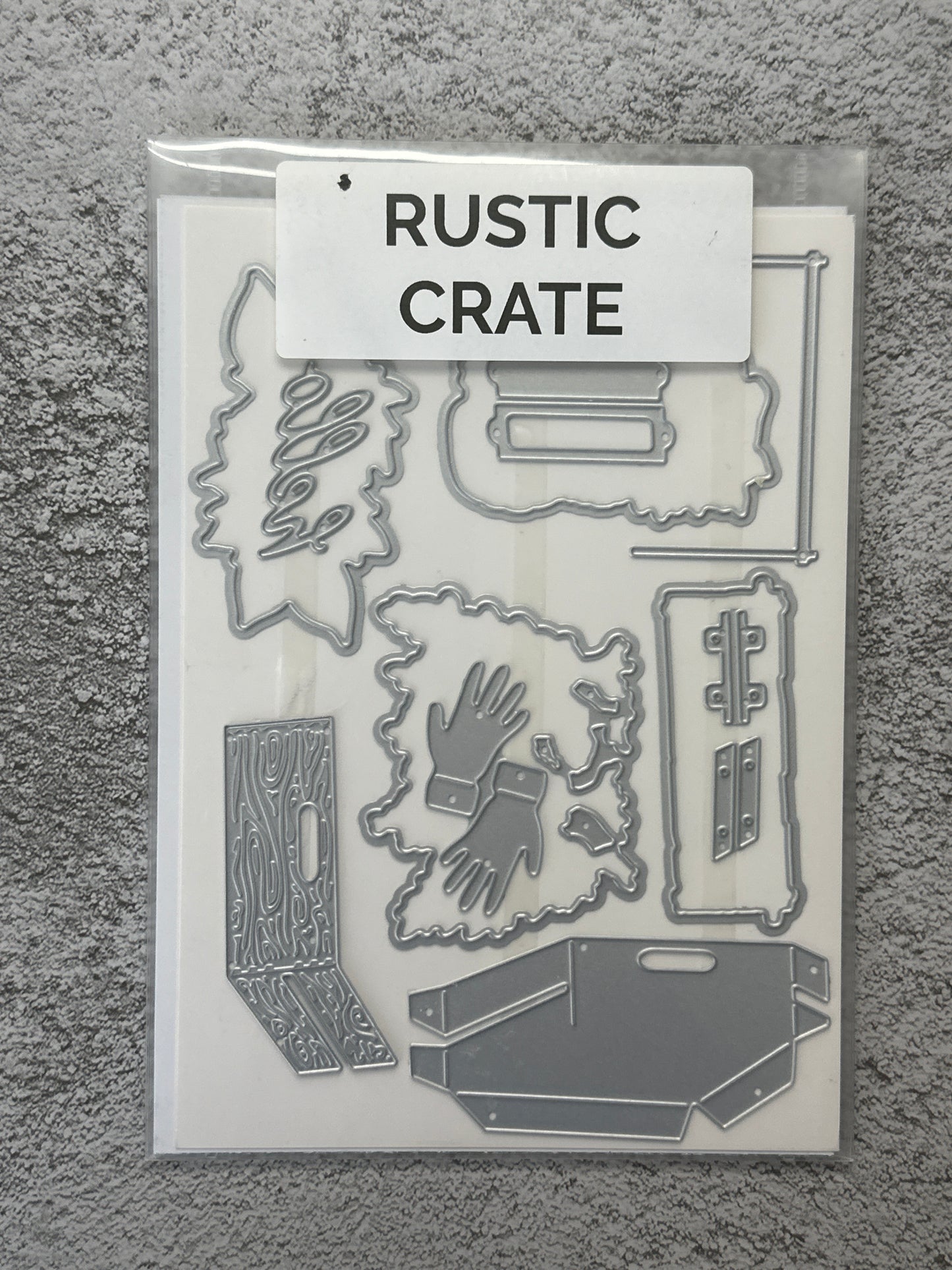 Rustic Crate Bundle | Retired Photopolymer Mount Stamp Set and Dies | Stampin' Up!