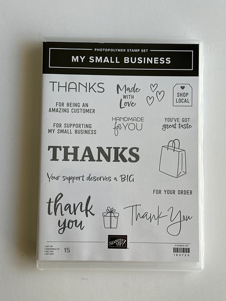 My Small Business | Retired Photopolymer Stamp Set | Stampin' Up!