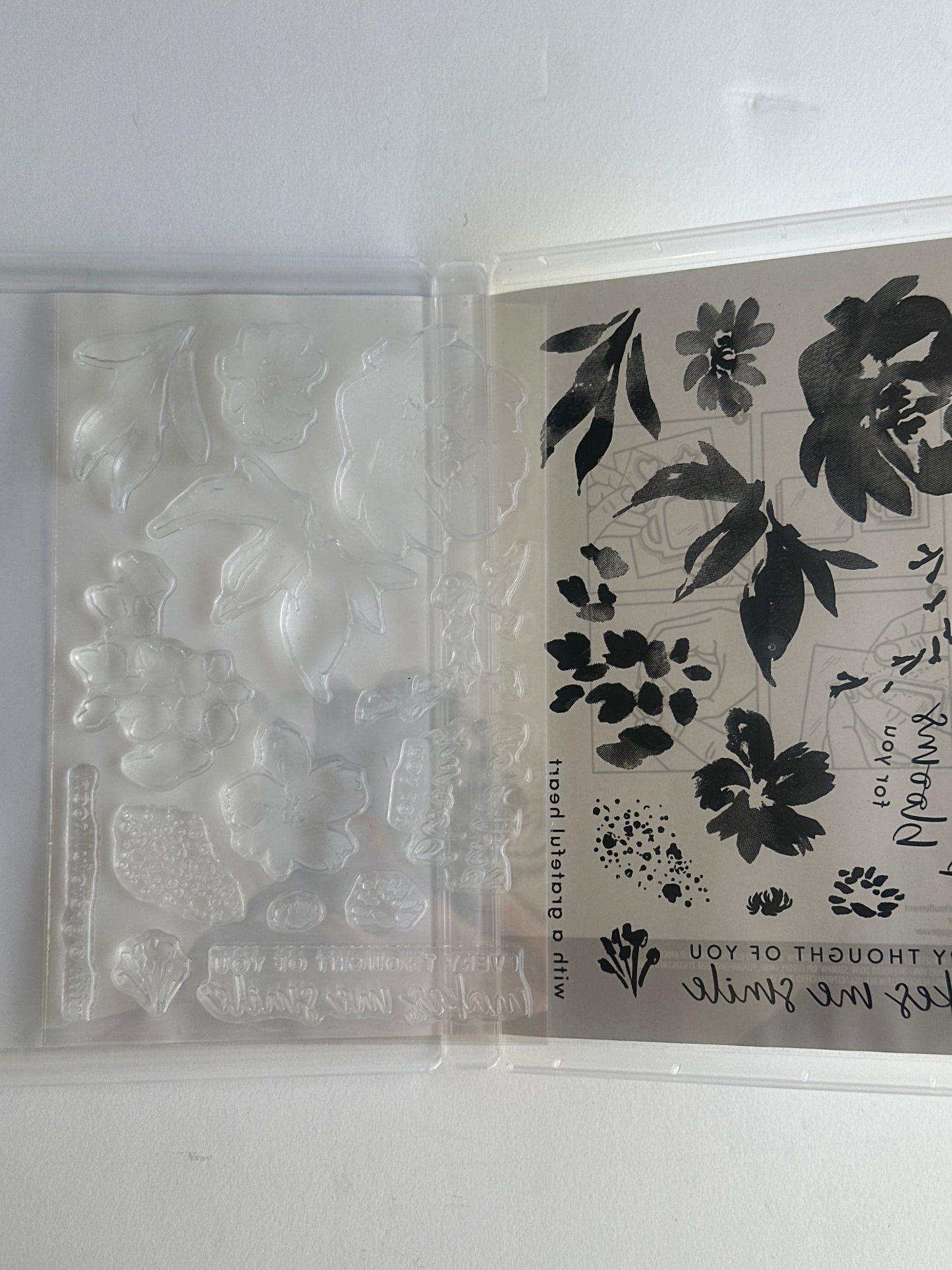 Textured Floral Bundle | Retired Photopolymer Mount Stamp Set and Dies | Stampin' Up!