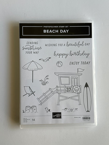 Beach Day | Retired Photopolymer Stamp Set | Stampin' Up!
