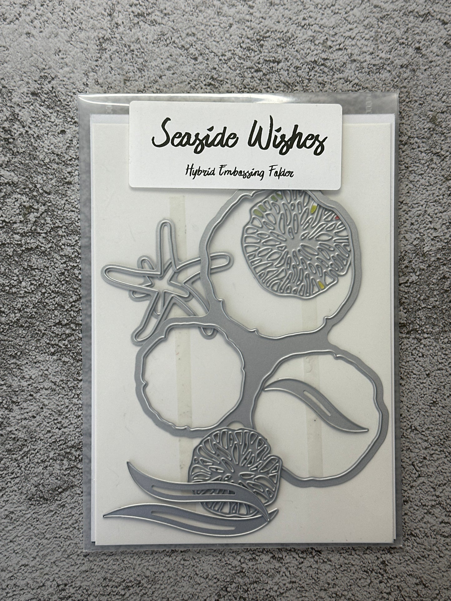 Seaside Wishes Bundle | Retired Photopolymer Mount Stamp Set, 3D Folder and Dies | Stampin' Up!