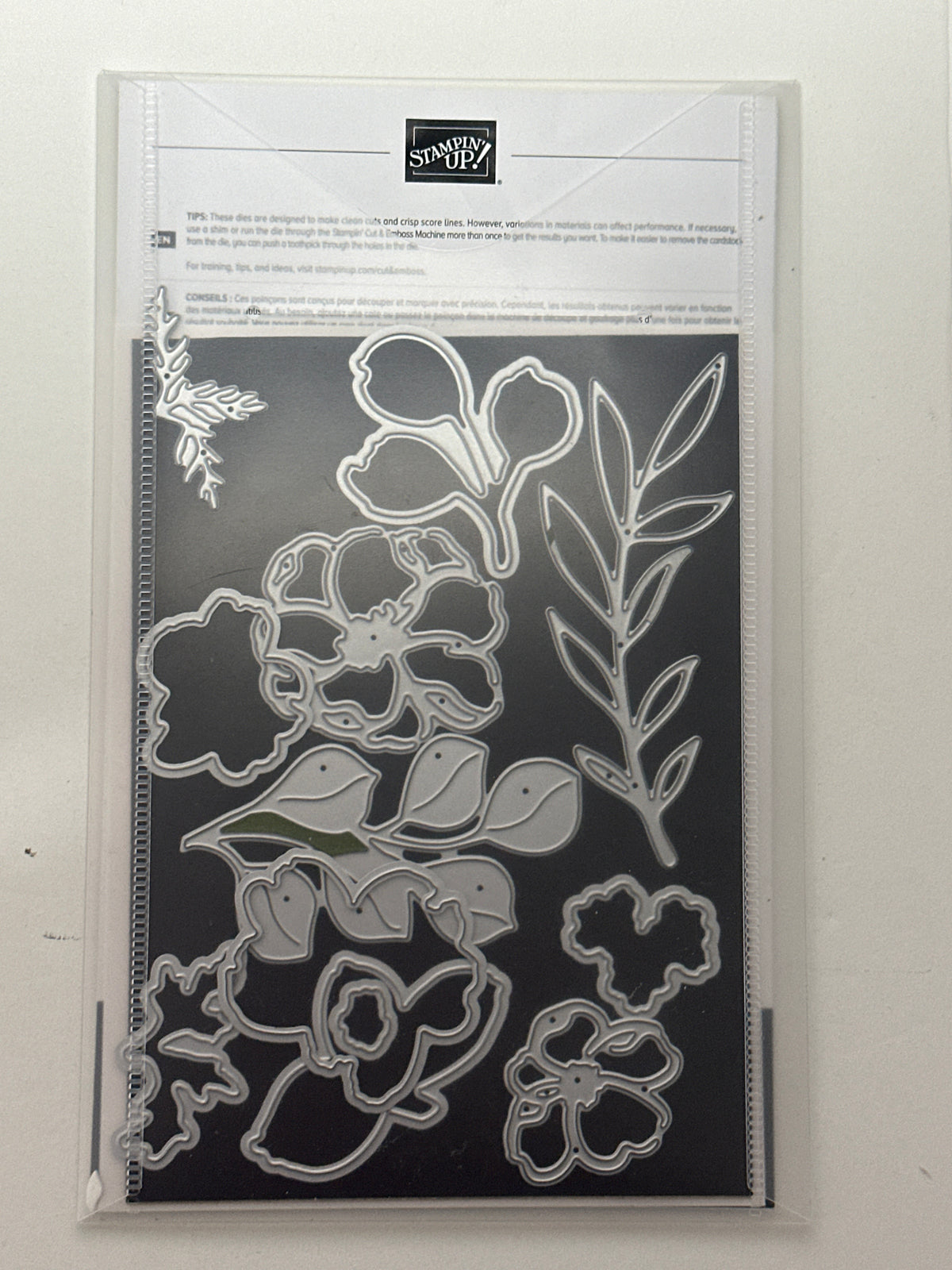 Petals of Beauty Bundle | Retired Photopolymer Mount Stamp Set and Dies | Stampin' Up!