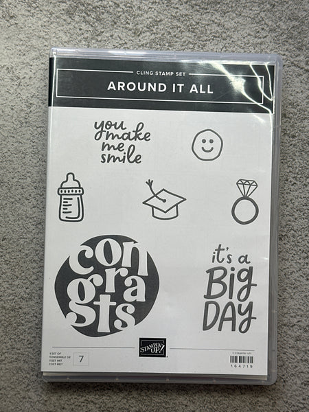Around it All Bundle | Retired Photopolymer Mount Stamp Set and Dies | Stampin' Up!