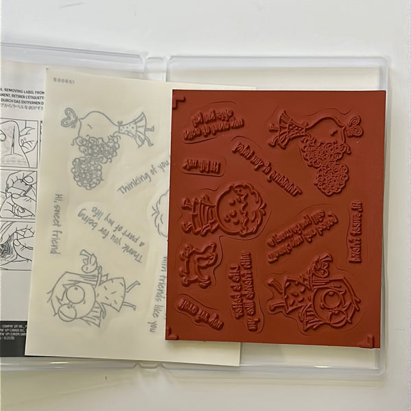 By My Side | BRAND NEW, NEVER USED! | Retired Cling Mount Stamp Set | Stampin' Up!