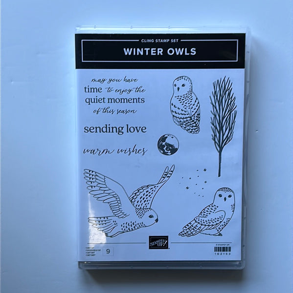 Winter Owls | Retired Cling Mount Stamp Set | Stampin' Up!
