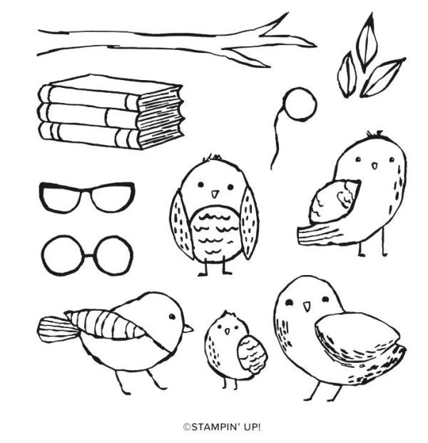 Bird's Eye View | Retired Photopolymer Stamp Set | Stampin' Up!