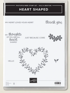 Heart Shaped | Retired Photopolymer Stamp Set | Stampin' Up!