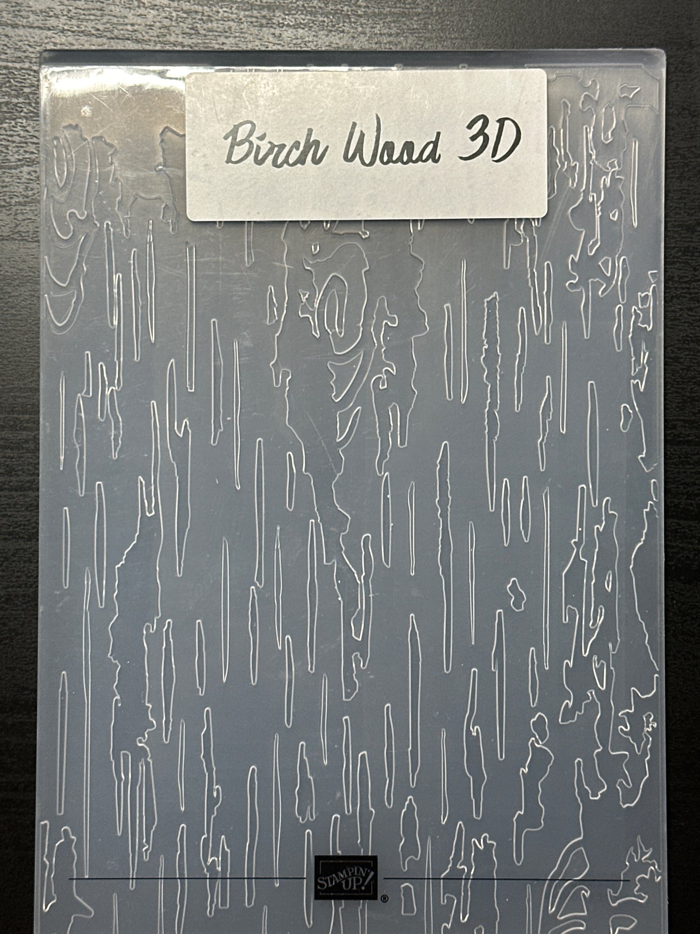 Birch Wood 3D Embossing Folder | Retired Embossing Folder | Stampin' Up!