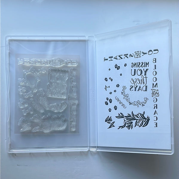 Vertical Blooms | BRAND NEW, NEVER USED! | Retired Photopolymer Stamp Set | Stampin' Up!