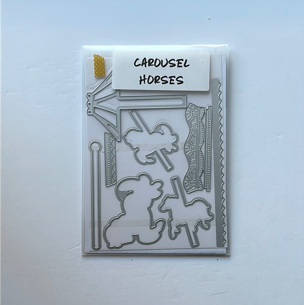Carousel Horses Dies | Retired Dies Collection | Stampin' Up!