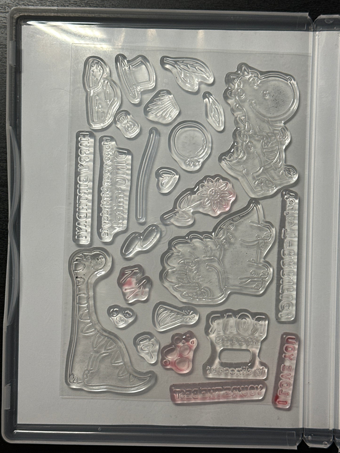 Darling Dinos Bundle | Retired Photopolymer Mount Stamp Set and Dies | Stampin' Up!
