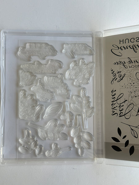 Layering Leaves | Retired Photopolymer Stamp Set | Stampin' Up!