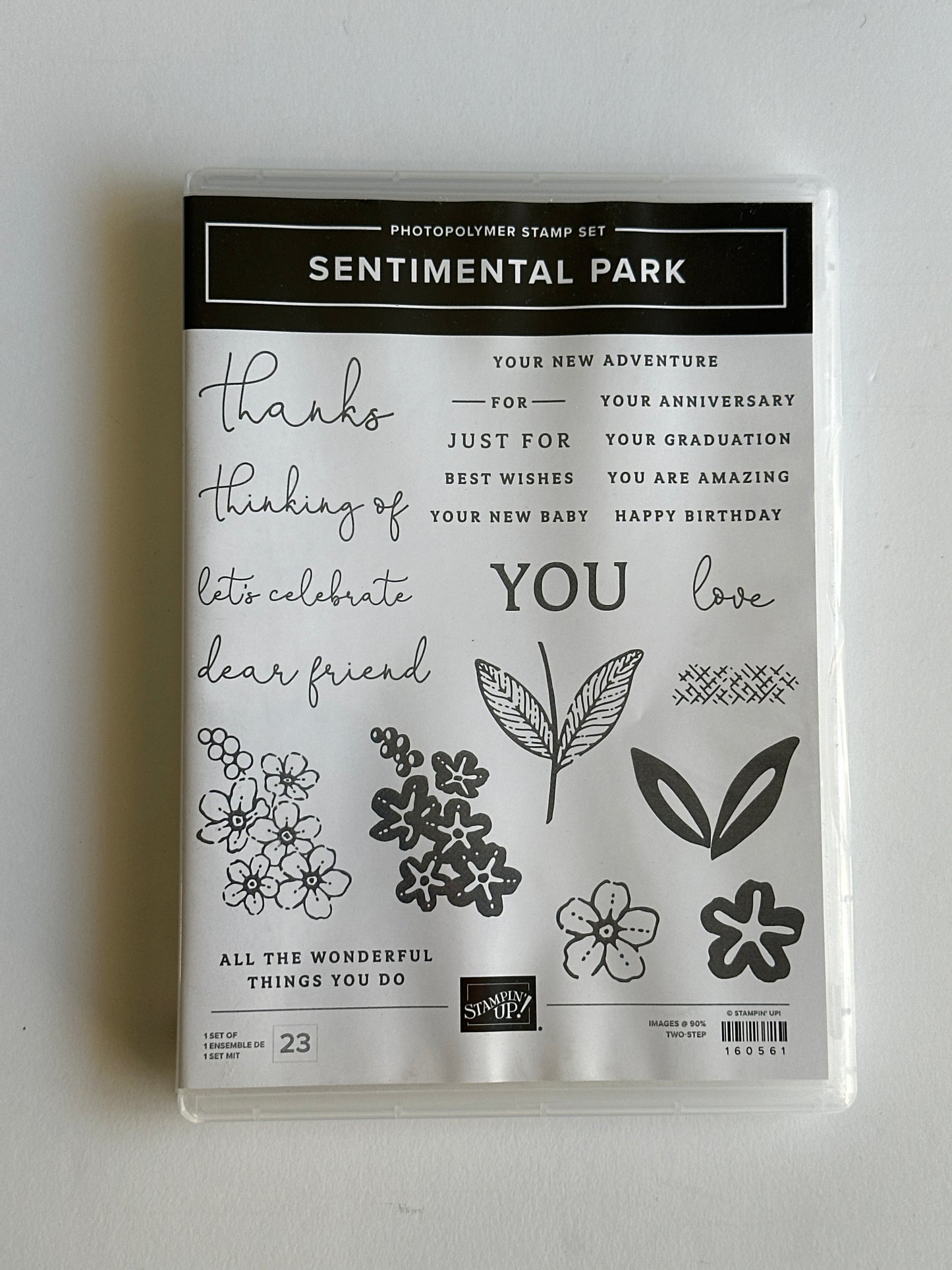 Sentimental Park | Retired Photopolymer Stamp Set | Stampin' Up!