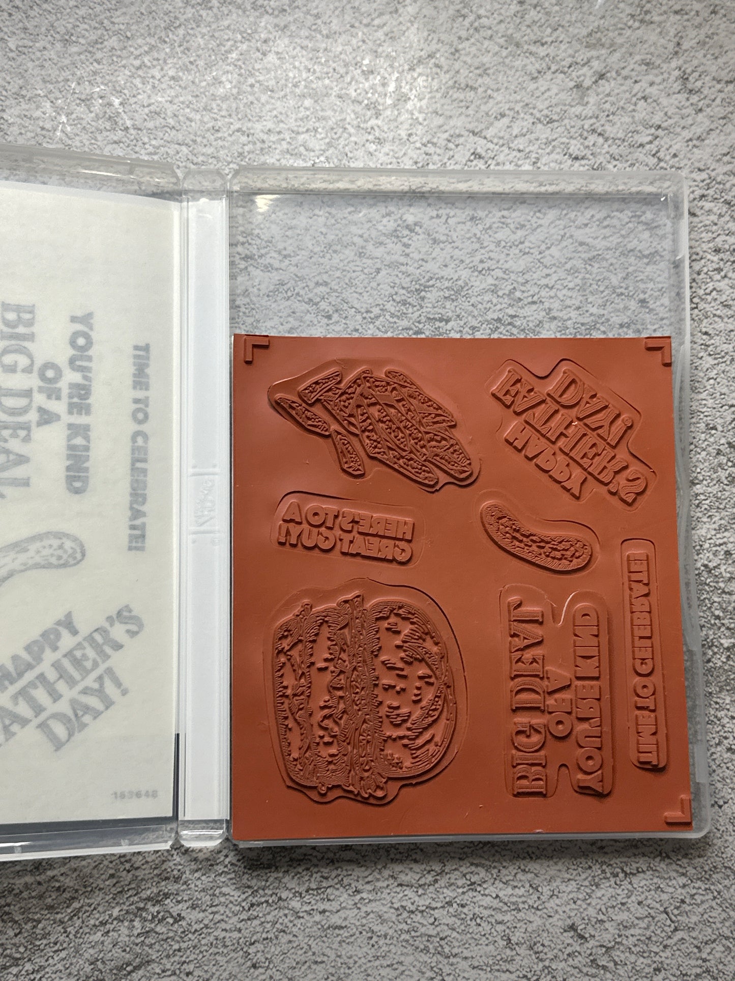 Bistro Burger Bundle | Retired Cling Mount Stamp Set and Dies | Stampin' Up!