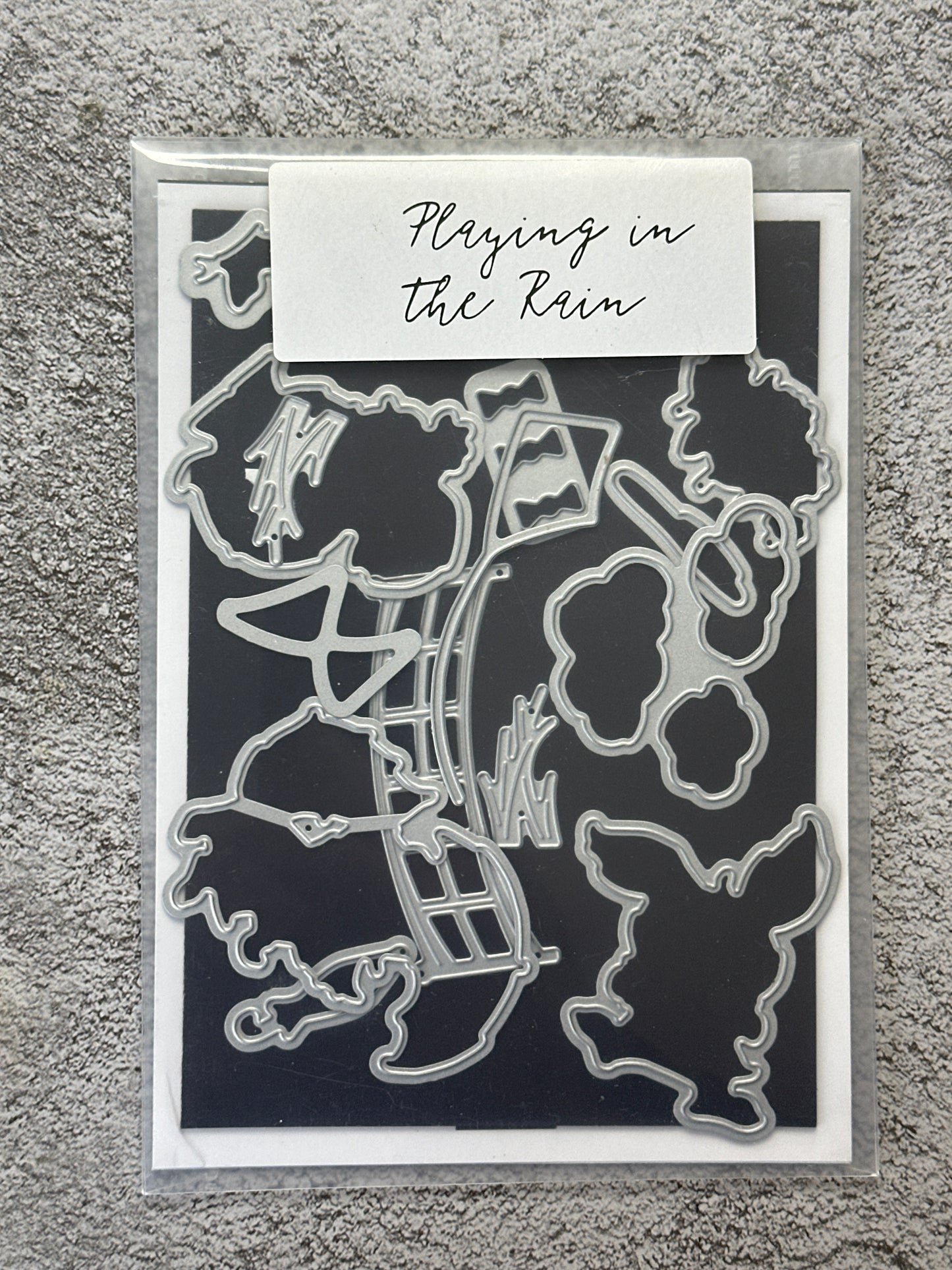 Playing in the Rain Bundle | Retired Cling Mount Stamp Set and Dies | Stampin' Up!